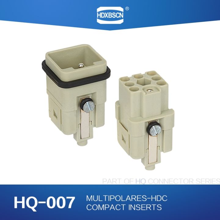 hdxbscn-harting-industrial-rectangular-connector-heavy-duty-connector-hdc-hq-007-mc-fc-7-core-10a-waterproof-aviation-plug