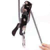 Stop Descender Self-Braking Climbing Rescue Rappel Belay For 10-12Mm Device Rope N7q0 C4h4 S2k5