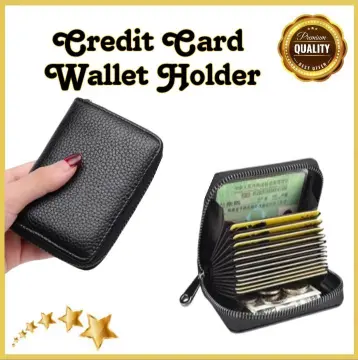 Crazy Horse Leather Men Long Wallet Bifold Wallet Card Holder Long Clu –  ROCKCOWLEATHERSTUDIO