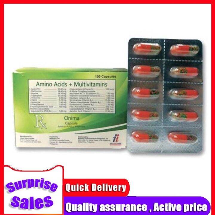 Onima Capsule amino acid plus multivitamins Lazada PH