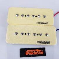 WK-New Wilkinson WO90 1Set 2 Pcs Cream P90 Soap bar Single Coil Neck and Bridge Electric Guitar Humbucker Pickups