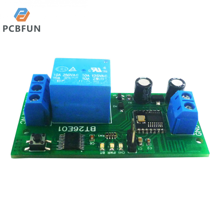 pcbfun-dc-12v-android-ble-รีเลย์5-2-1ช่อง2-4กรัมโมดูลควบคุมระยะไกล-rf-โมดูลไอโอที-command-การปรับแต่งแผงไฟฟ้า