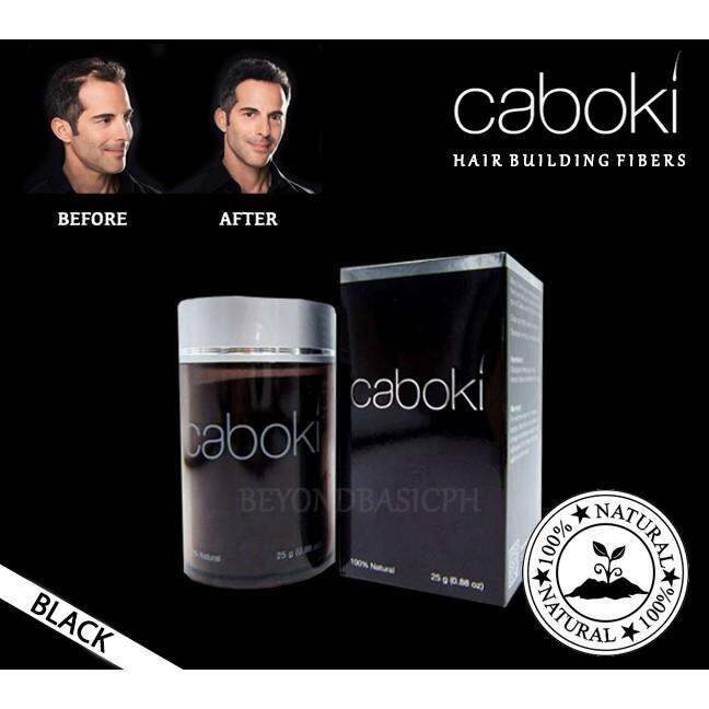 Caboki hair powder fiber protein treatment hair loss thinning concealer organic Lazada PH
