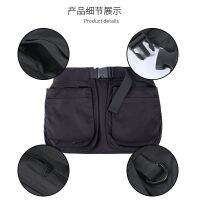 High quality new style
 Multi-pocket apron work travel running sports men and women outdoor zipper net red large-capacity half body breathable waist bag