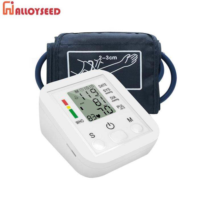 Automatic Pressure Tonometer LCD Display Digital Blood Pressuremeter