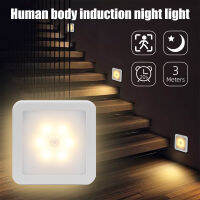 [Timmo House]Motion Sensor ไฟกลางคืน LED สมาร์ทชาร์จ USB แบตเตอรี่ดำเนินการ WC โคมไฟข้างเตียงสำหรับทางเดินห้องทางเดินห้องน้ำไฟบ้าน