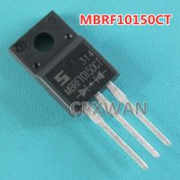 10ชิ้น TO-220F MBRF10150CT MBRF 10150CT 10150 CT 10A SRF10150C/150V Schottky Diode ใหม่ดั้งเดิม