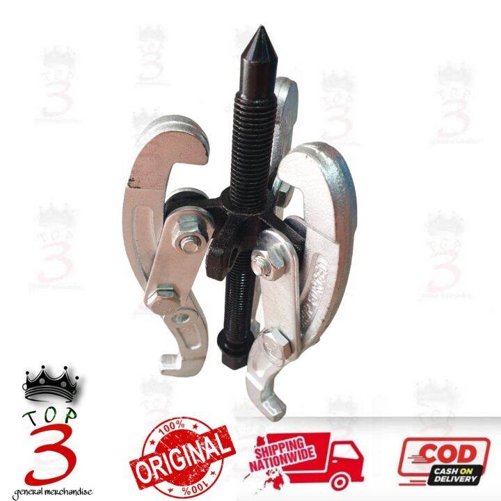 3 Jaw Puller Gear Bearing Puller Set Pulley Puller Gear Removal Tool