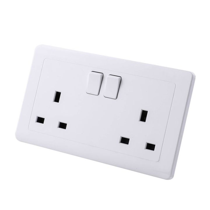 depoguye-13a-uk-standard-socket-square-three-hole-socket-double-usb-wall-power-socket-british-standard-switch-panel