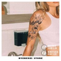 CW Nine Tailed FoxArm Dark Babes Y2k JuiceStickers Personality Fake TattooTemporaryStickers