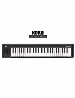 KORG  microKEY Air 49 คีย์บอร์ดใบ้ 49 คีย์ ต่อบลูทูธได้ (Bluetooth Midi Keyboard Controller) + แถมฟรีสาย USB &amp; ชุดโปรแกรมตัดต่อเสียง