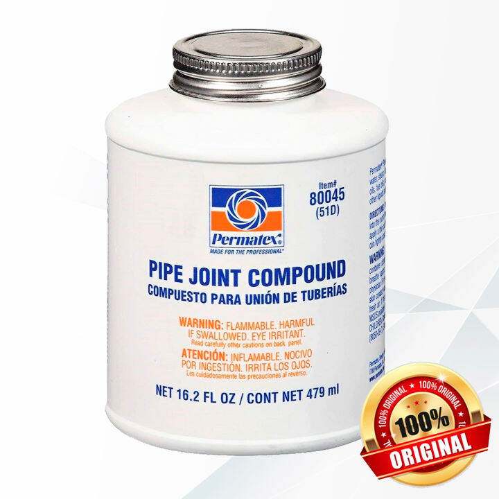 (โฉมใหม่) PERMATEX น้ำยาทาเกลียวท่อ PIPE JOINT COMPOUND ขนาด 479ml