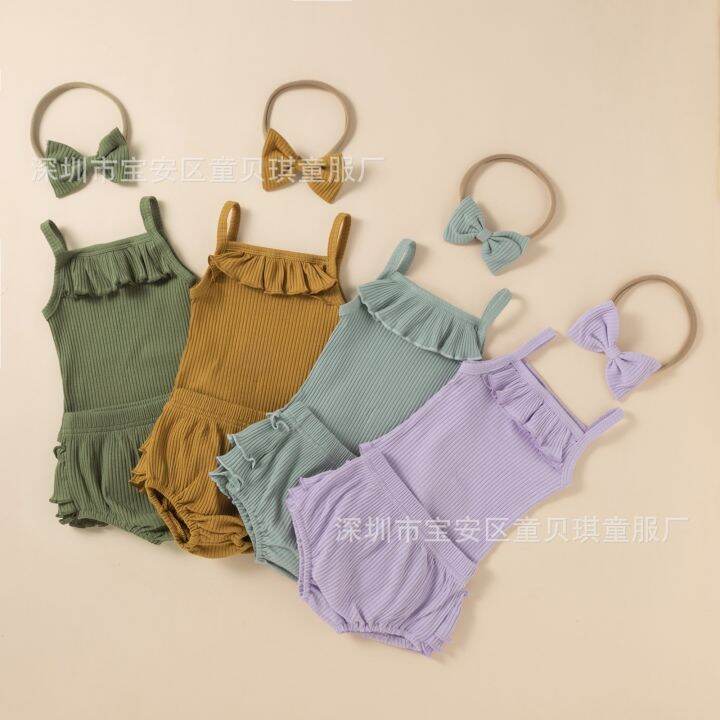 cod-ins-hot-style-european-and-infant-childrens-pit-strip-suspenders-romper-solid-suit-one-piece-on-behalf-of