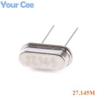 10pcs DIY Kit Parts 27.145MHz 27.145M 27.145M Hz 27.145 MHz Quartz Passive Crystal Oscillator Resonator HC 49S Through Holes