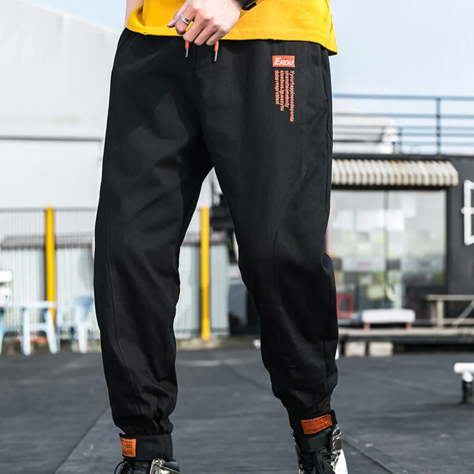 Mens Sweatpants Men'S Loose Plus Size Sports Harlem Pants Nine Pants Casual  Cargo Pants Trousers 