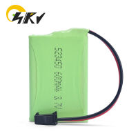 3.7V 600MAh แบตเตอรี่ Li-Ion แบบชาร์จไฟได้523450แบตเตอรี่ของเล่นพร้อมขั้วต่อ SMP-2P สำหรับรีโมทคอนลหุ่นยนต์อัจฉริยะ Dog