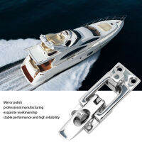 2pcs 316 สแตนเลสสตีลล็อคประตูสลัก Heavy Duty ต่อต้าน Rattle Fastener Clamp สำหรับ Marine