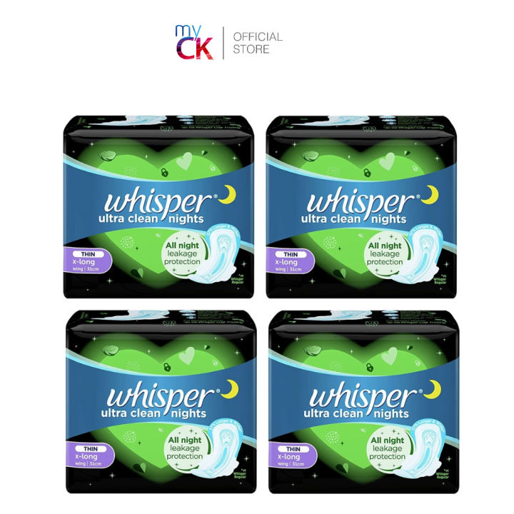 Whisper Ultra Clean Wings Pads - Heavy Day/Night (32cm)