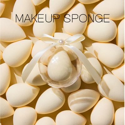 Ultra-Soft Beauty Makeup Sponges - Beige - 3-Shapes Cosmetics Blenders for Foundation Cream Concealer