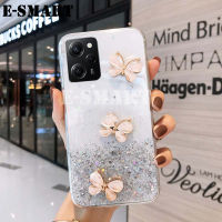 เคส Redmi Note 12 Pro Plus สำหรับเคสลายดาวผีเสื้อโปร่งใสเนื้อนิ่มมีกากเพชรสำหรับ Redmi Note 12 Pro + Plus ฝาหลัง