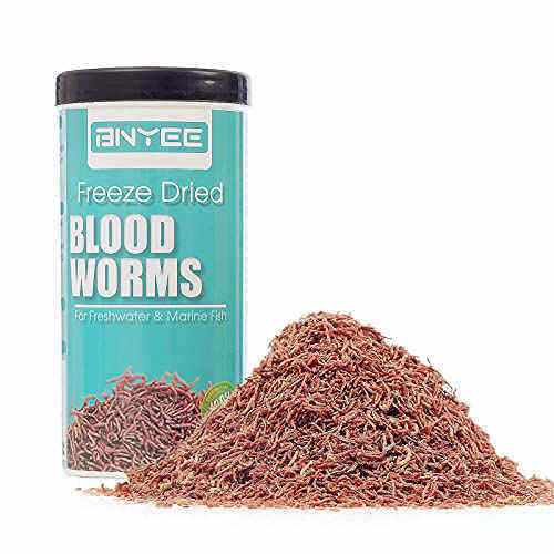 [PREORDER] Freeze Dried Bloodworms Fish Food 2 OZ Tropical