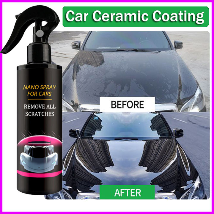 HFFFF Ceramic Coating for Cars Paint Mirror Shine Crystal Wax Spray ...