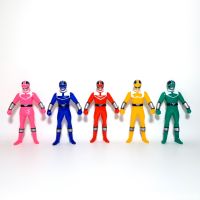 (5ตัว)ซอฟ5นิ้ว ไทม์เรนเจอร์ / Sofubi Figure Timeranger