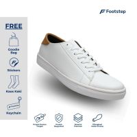 CODshengxi8 Mens Casual Footstep Footwear Sneakers Alter White