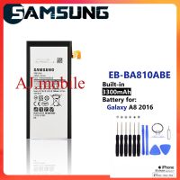 (ss 123) แบตเตอรี่ แท้ EB-BA810ABE Galaxy A8 2016 Battery /มีชุดถอด ส่งตรงจาก กทม. รับประกัน 3 เดือน...