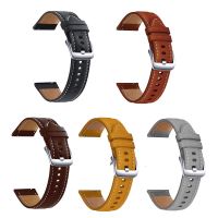 22mm Genuine Leather Strap Watchband For Huawei Watch 3 Pro Wristband Quick Releas Bracelet For Samsung Galaxy watch 3 45mm Band