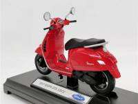 Welly  2017 Vespa GTS 125cc1:18 โมเดลรถ ของเล่น ของสะสม แบบจำลองรถมอเตอร์ไซค์ (เก็บคูปองส่งฟรี หรือเก็บคูปองใช้ส่วนลดค่าจัดส่งได้ค่ะ)