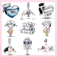 2023 ขายใหม่ร้อน 925 เงินสเตอร์ลิงGraduation Season Charm Fit Pandoraสร้อยข้อมือจี้DIYเครื่องประดับของขวัญMakin-Jiieu