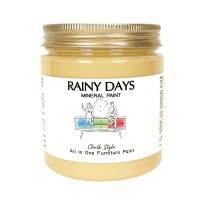 Chalk Paint ,Rainy Days Mineral Paint  ( Aboriginal Yellow ) สีทาเฟอนิเจอร์  สำหรับงาน DIY -วินเทจ-ปกปิดดี ไม่มีกลิ่น ใช้งานง่าย ชนิดทา