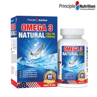 Viên uống dầu cá tự nhiên Omega 3 Natural Fish Oil 1000mg PRINCIPLE thumbnail