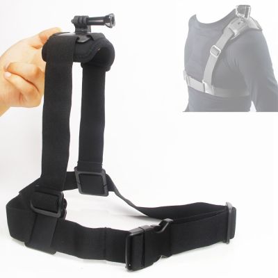 For GoPro Accessories Shoulder Chest Harness Tripod Strap Mount For GoPro Hero 10 9 8 7 6 5 4 3+2Xiaomi For Yi For SJCAM