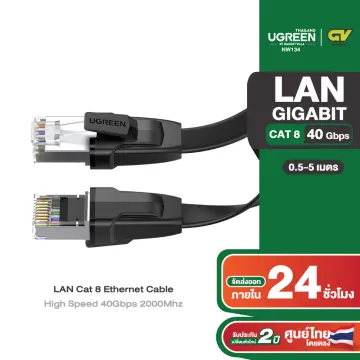 UGREEN (NW153) Cat 8 RJ45 40Gbps 2000Mhz High Speed Ethernet Network Cable  - Ugreen Thailand