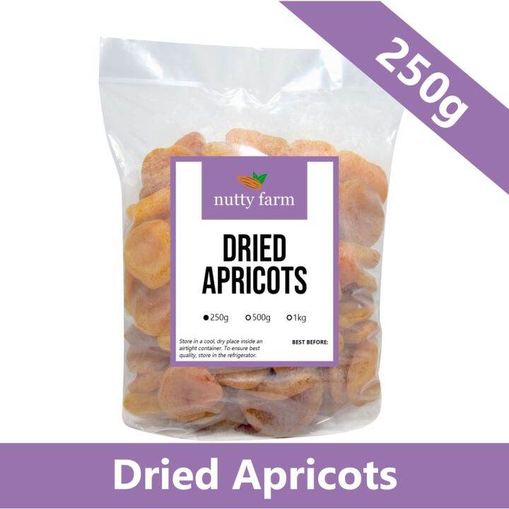 Dried Apricots (250g) by Nutty Farm Lazada PH
