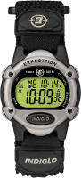 Timex Unisex T47852 Expedition Mid-Size Digital CAT Fast Wrap Strap Watch Black/Silver-Tone