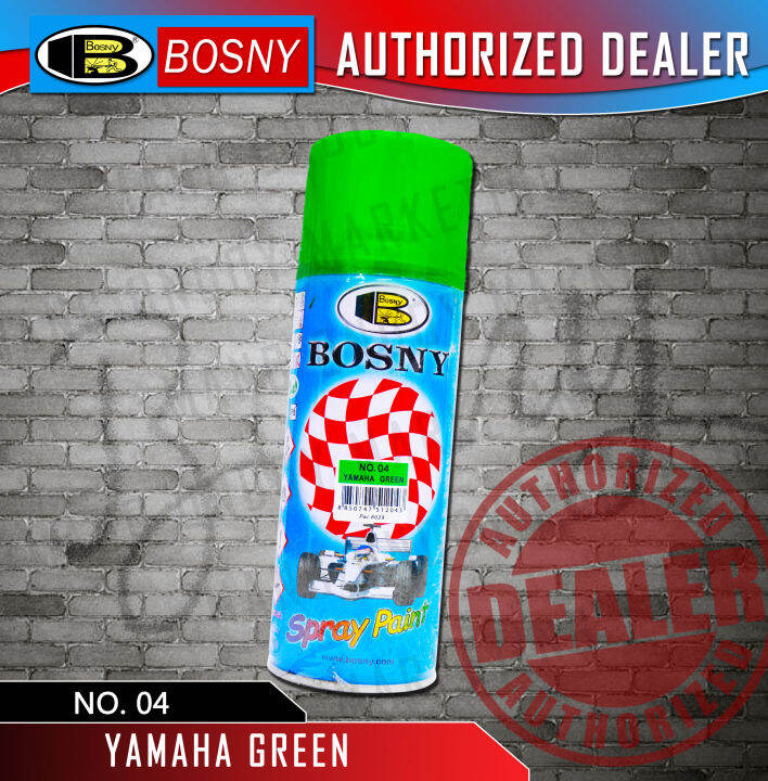 Bosny Spray Paint No. 04 Yamaha Green Lazada PH