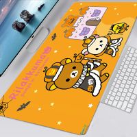 Rilakkuma Bear Mouse Pad Computer Mouse Pad Gaming Accessories Small PC Gamer Mausepad Carpet Desk Mat Keyboard Rubber Mousepad