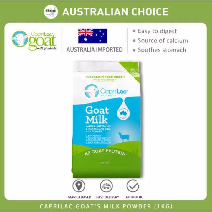 CapriLac Goat Milk Powder A2 Goat Protein 1kg Lazada PH
