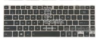 US UK ภาษาสเปนคีย์บอร์ดสำหรับ Toshiba Satellite M40 A E40 A E45 A E40t A E45t A U40 A U45 A U40t A U45t A BE45 Backlit/ไม่มี