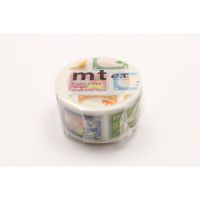 mt masking tape postage stamp (MTEX1P141) / เทปตกแต่งวาชิ ลาย postage stamp แบรนด์ mt masking tape ประเทศญี่ปุ่น