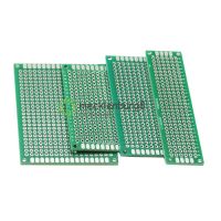 8ชิ้นคู่ด้านรากเดิม Pcb Breadboard 5X7 4X6 3X7 2X8ซม. ต่อ2ชิ้น Fr4