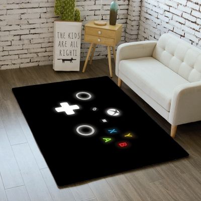 Game Console Rug Fashion Trend Video Game Living Room Area Play Carpet Pad Children Bedroom Game Theme Cartoon Carpet