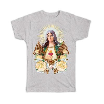 Gift Tshirt Immaculate Heart Of Mary Catholic Religious Virgin Saint Mother