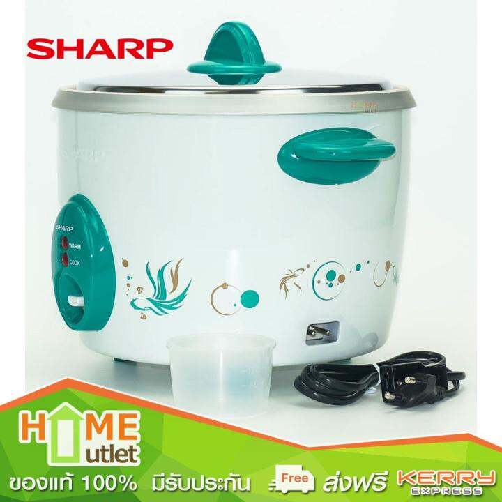 sharp-หม้อข้าว2-2ลิตร-สีเขียว-รุ่น-ksh-d22-gr