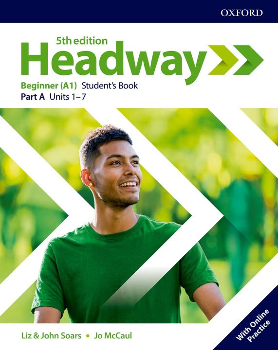 หนังสือ-headway-5th-ed-beginner-students-book-a-online-practice