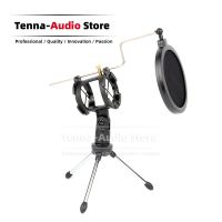 Desktop Microphone Anti Shock Mount Pop Filter Clip Holder Mic Stand For SHURE SM57 SM58 SM 57 58 Beta 58A 57A Handheld Mike