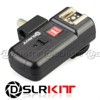 Dslrkit Pt-08xth Rx ตัวรับแฟลชทริกเกอร์ไร้สายพร้อมที่แขวนร่ม